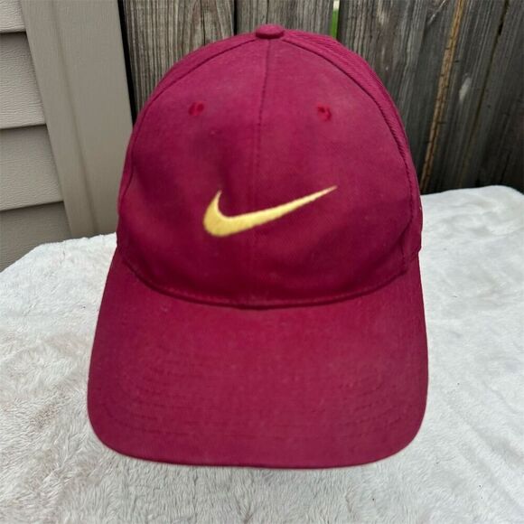 Vintage Nike Swoosh Snapback Hat Unisex Adjustable Cap - Picture 2 of 11